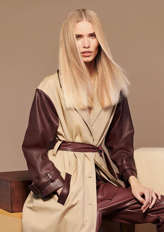 Nanoplasty keratin smoothing repairing treatment to get smooth, straight, healthy, shiny hair.